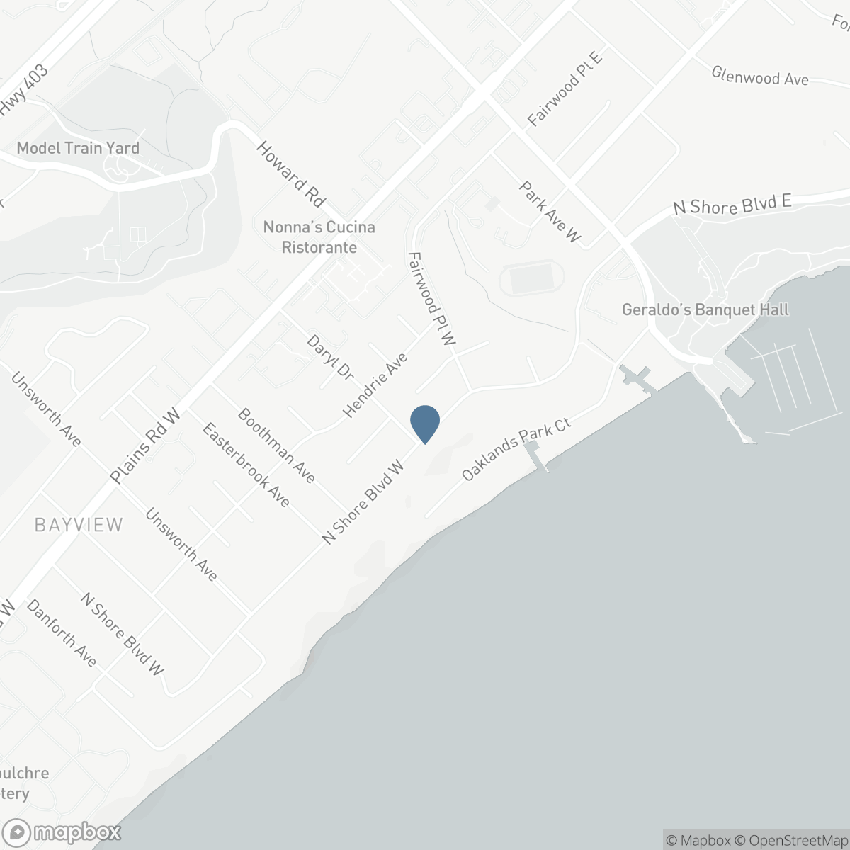 175 NORTH SHORE Boulevard W, Burlington, Ontario L7T 1A2